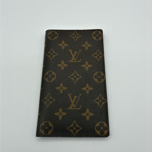 Louis Vuitton Monogram European Checkbook And Card Holder M62225 - Picture 1 of 16